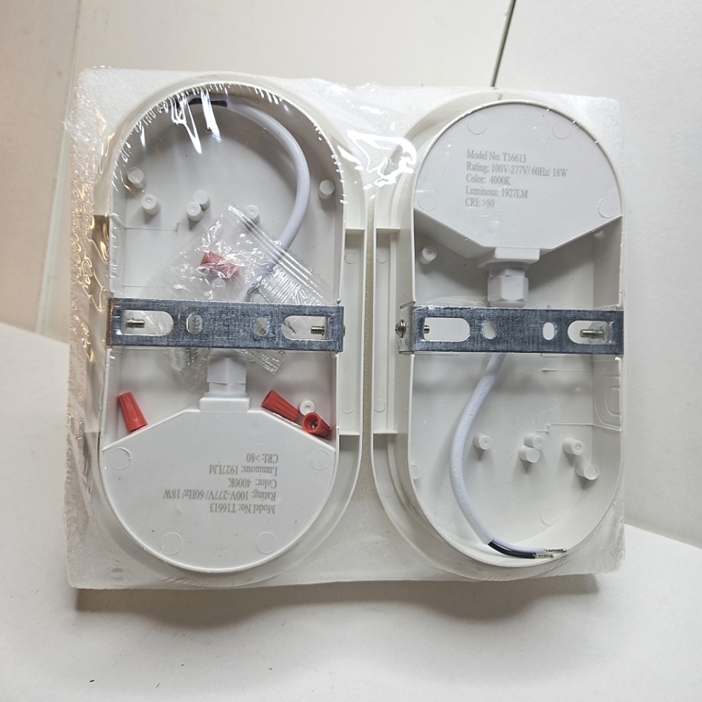LED Downlight Plafonier 18W Round Oval Luminaries Lightcore Screws Included 2set
